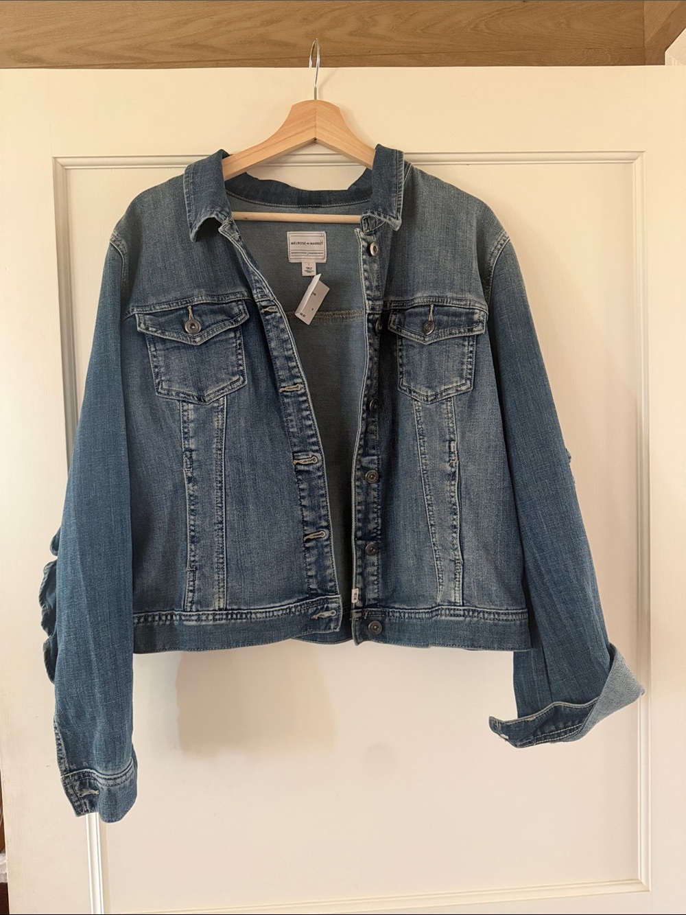 Melrose and Market Light Blue Denim Jacket